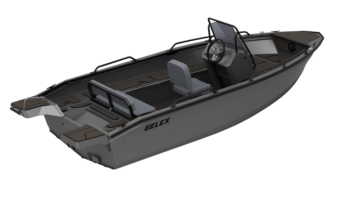 G4.5_004-min Алюмінієвий човен Gelex 4,5 - Зображення 1